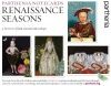 Parthenia Notecards - Renaissance Seasons - 4-pack
